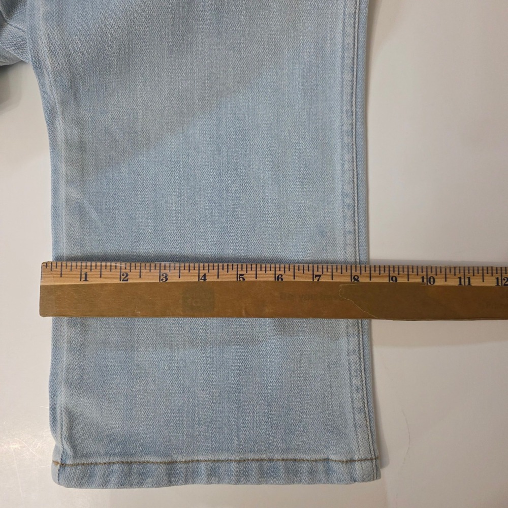 Wrangler 936 Slim Fit Cowboy Cut Jeans Mens 32x36 Light Wash ToughLite Stretch - Picture 7 of 9